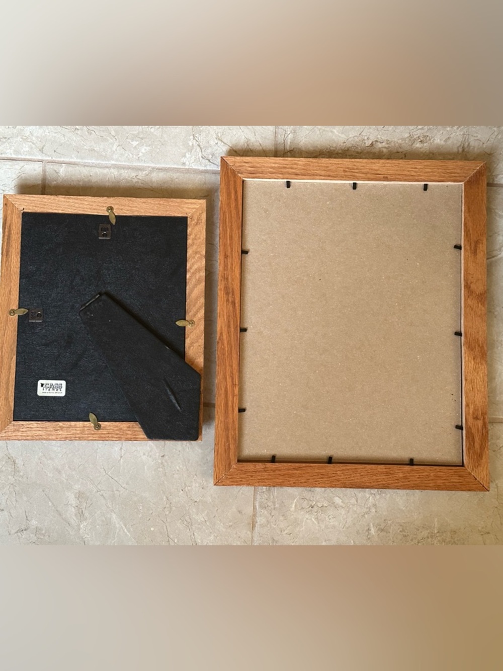 Wooden frame set (2) 8x10 & 11x14 - Picture 5 of 5